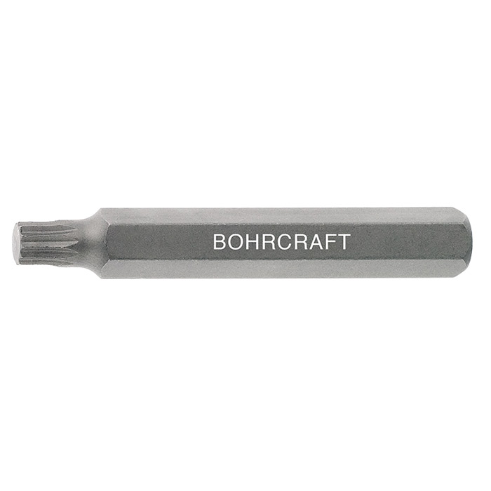 BC 10mm Bit Veeltand XZN M14 x 75mm (per 5st verpakt)