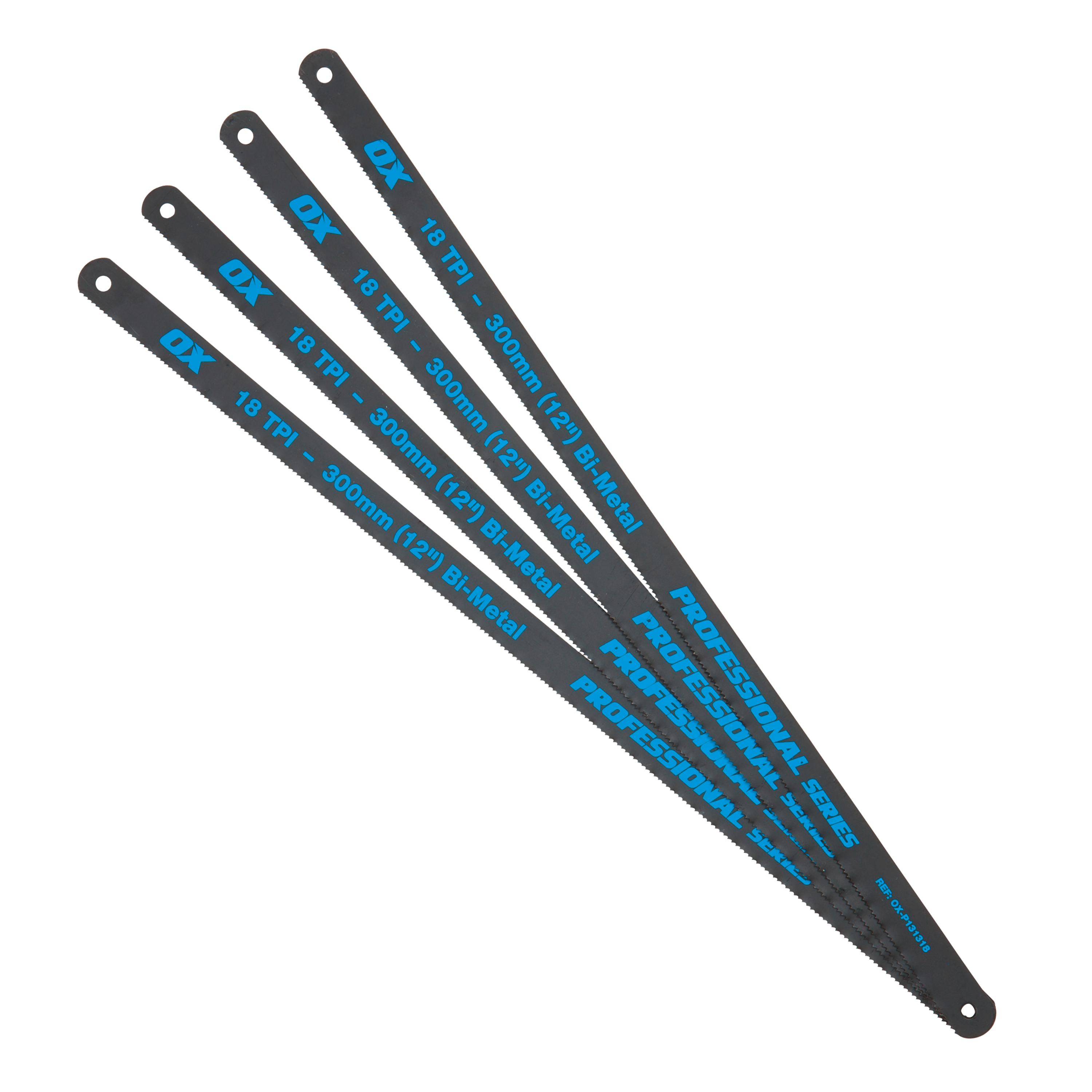 OX Pro Metaalzaagblad OX-P131318 300mm 18 TPI (4 stuks)