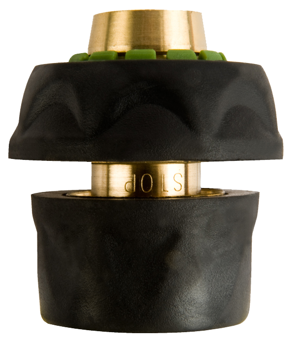 Polet Koppeling Brass 3/4" Softtouch Aquastop in blister