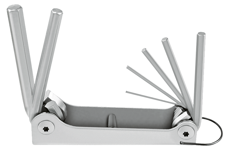 Matador Korte Inbussleutelset mat verchroomd 2-10mm, 7-delig