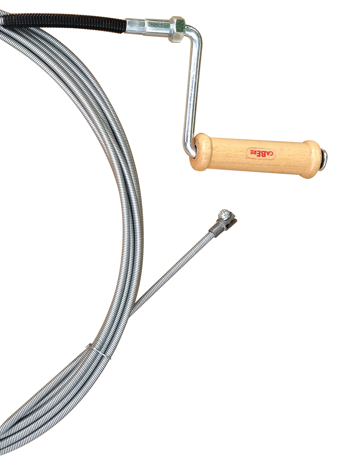 CABERE Ontstoppingsveer Nr.918 met wisselkop Ø 7mm 8m