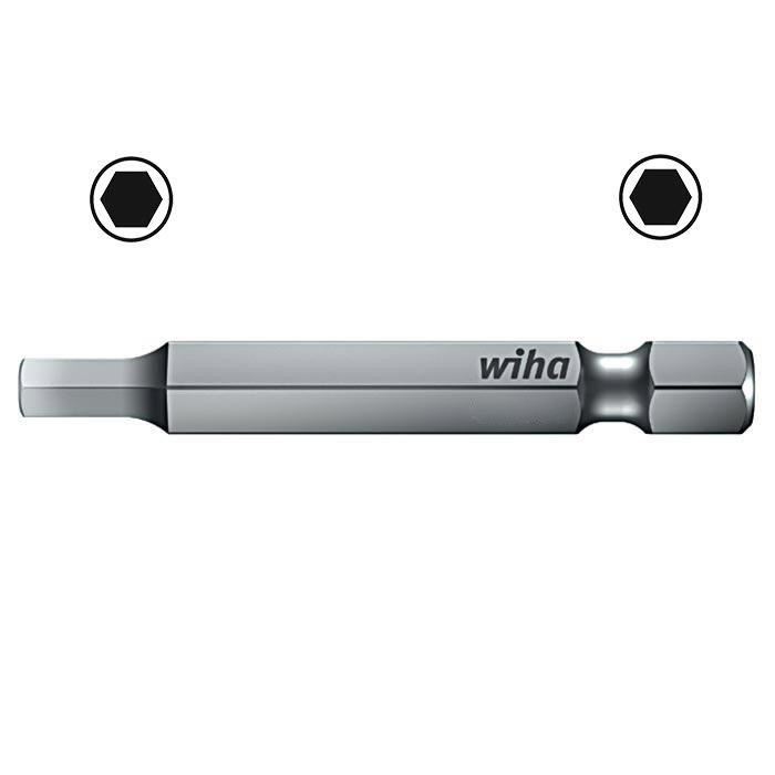 WIHA Professional Bit 1/4" E6,3 Inbus 7043Z 2,0x50