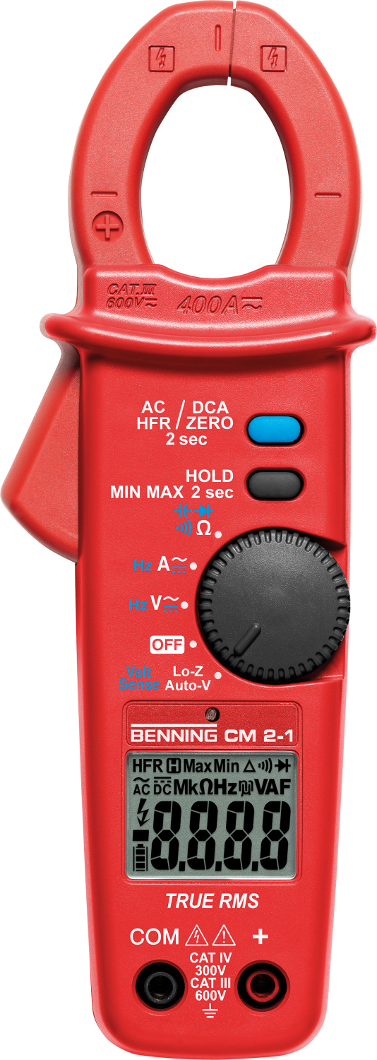 BENNING CM 2-1 Stroomtang-Multimeter TRUE RMS