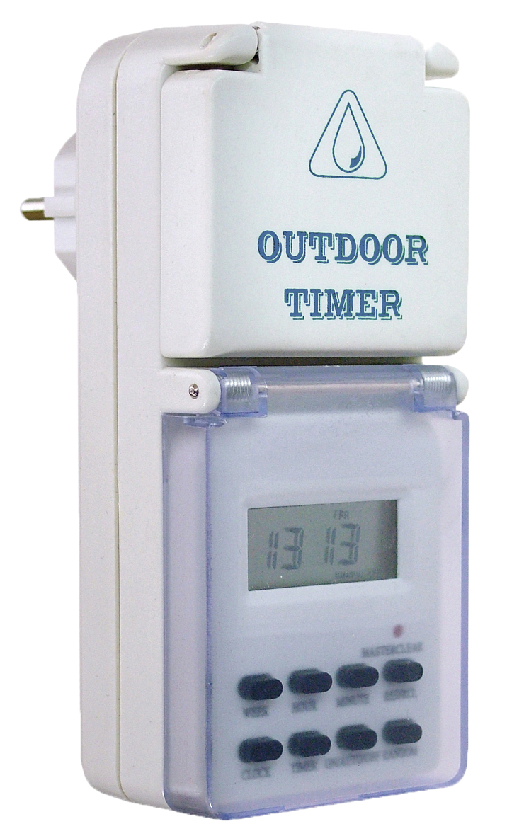 Schwabe Weektimer digital outdoor 8 programma's 230V/16 A 3500W IP44
