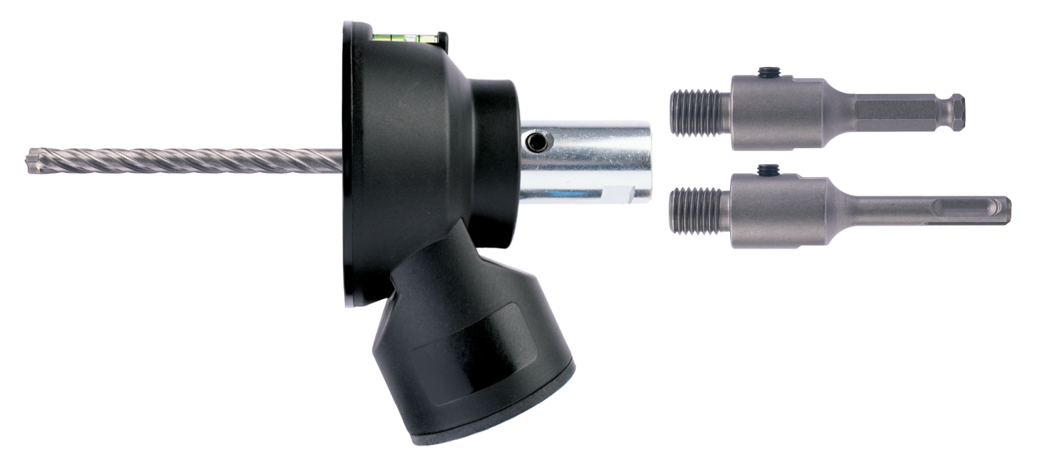 Mandrex DustXtractor NXT Stofafzuiging MDDBB000B Incl. Adapters en Centreerboor