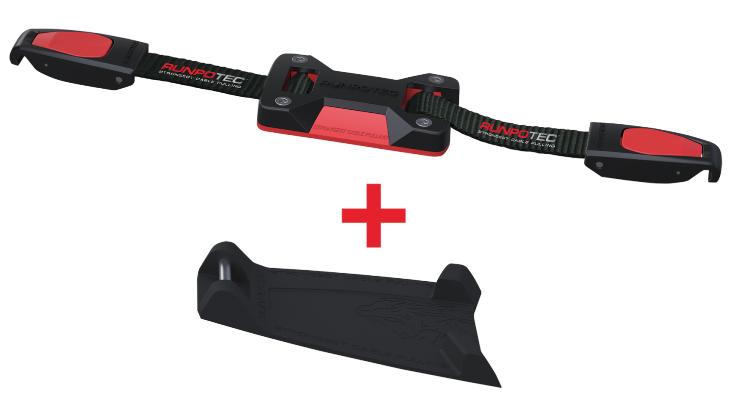 RUNPO Bevestigingsriem 1,2 meter  t.b.v. RM35 Digitale Kabellengtemeter