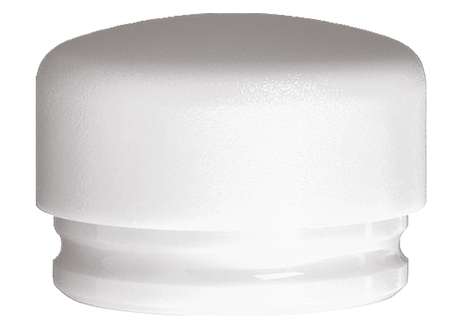 WIHA Slagdop zeer hard (wit) 8001K voor Terugslagvrije kunststof Hamer 30mm