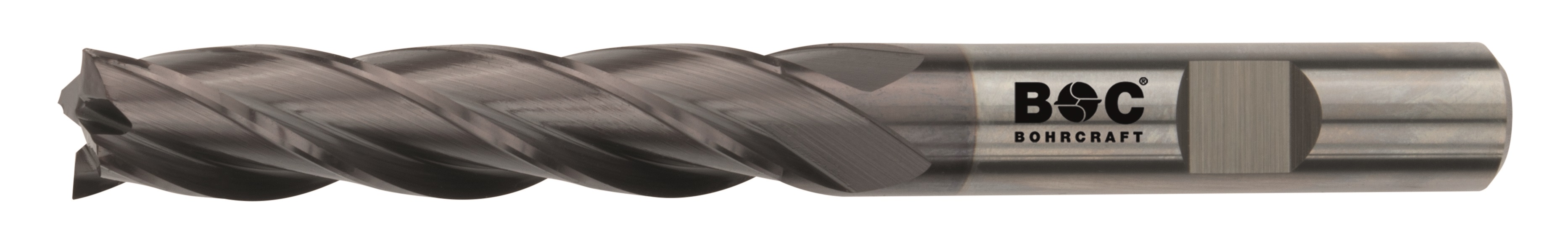 BC PP VHM Vingerfrees Z4, extra lang, Type N, AlTiN 10,0 mm Weldon DIN 6535 HB