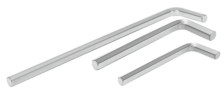 Matador Korte Inbussleutelset mat verchroomd 4-5-6mm, 3-delig