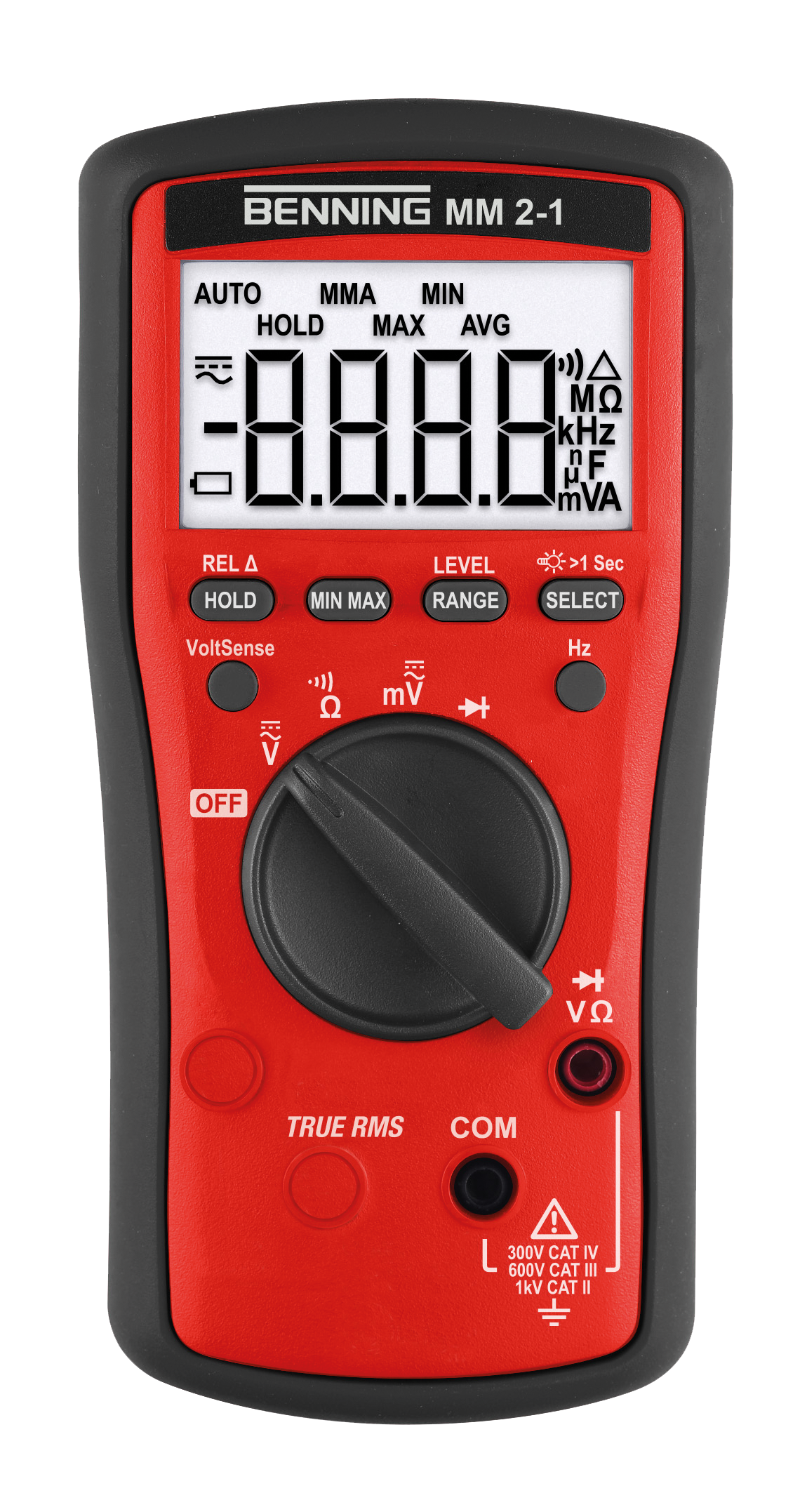 BENNING MM 2-1 Digitale Multimeter TRUE RMS