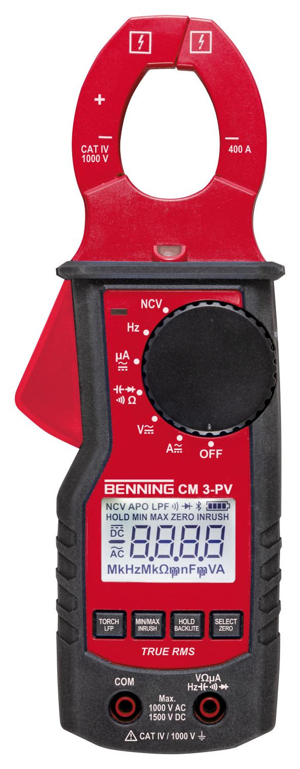 BENNING CM 3-PV Stroomtang-Multimeter TRUE RMS