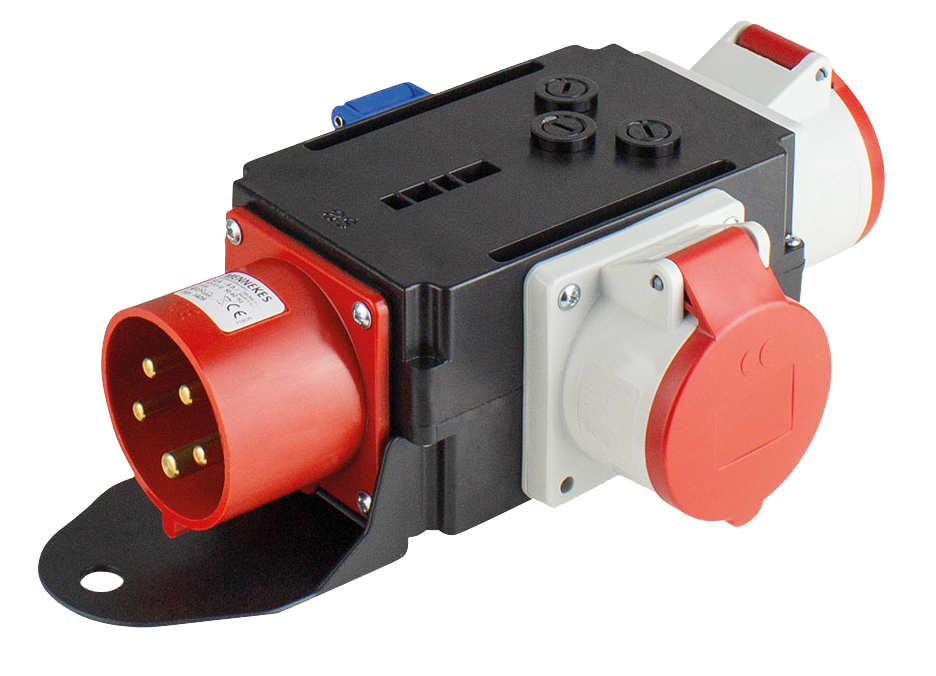 Schwabe CEE MIXO Adapter 400V/32A IP44 5-polig RUHR