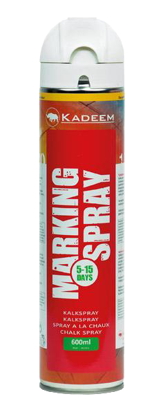 Kadeem Markeerspray Tijdelijk 600ml Wit