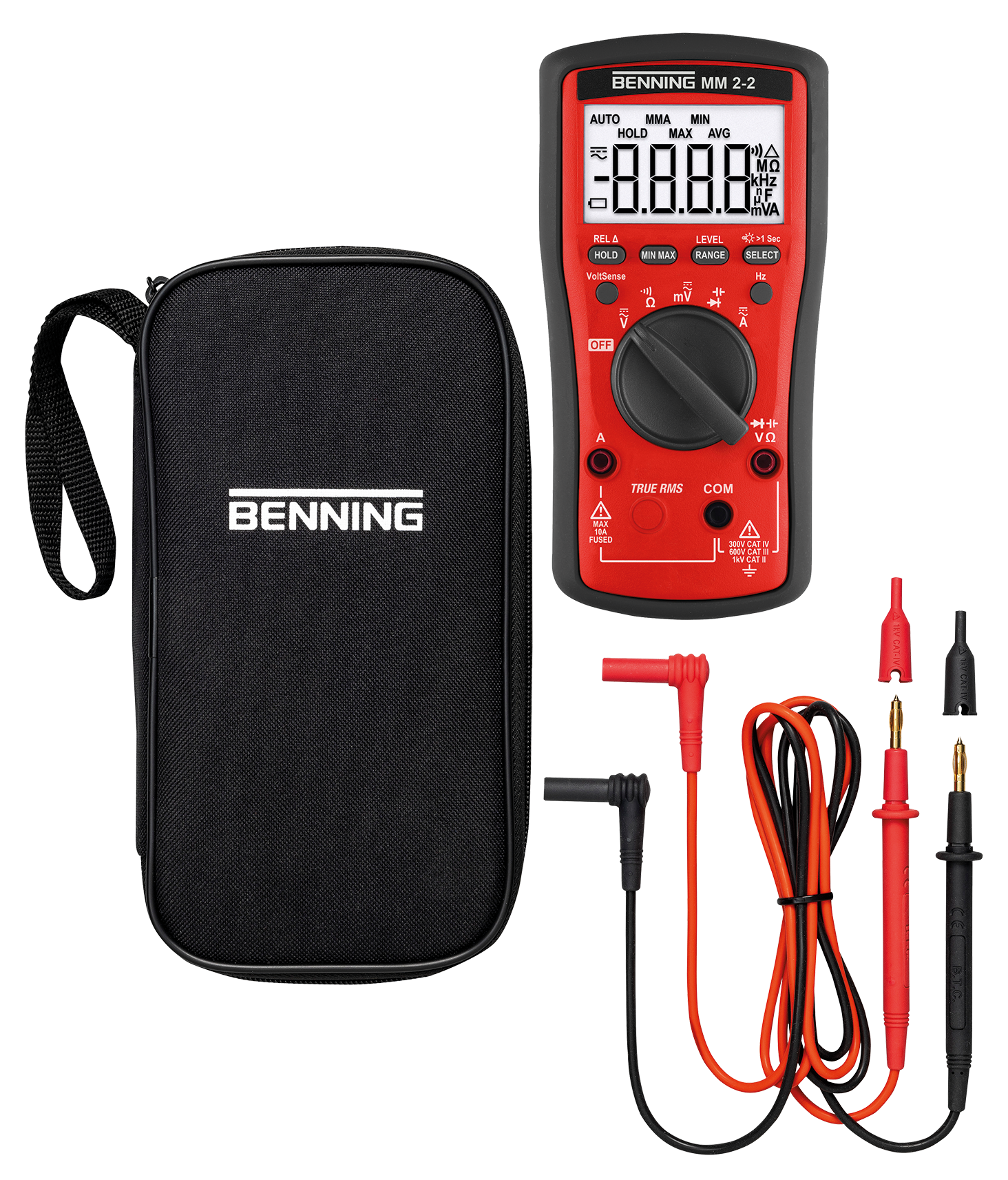 BENNING MM 2-2 Digitale Multimeter TRUE RMS
