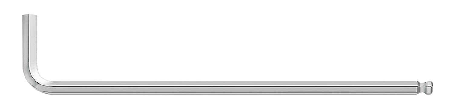 Matador Lange Inbussleutel Kogelkop mat verchroomd 8mm