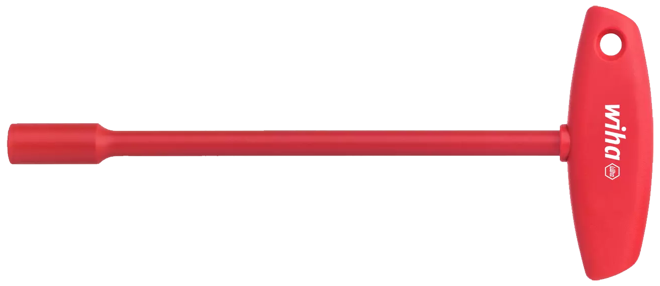 WIHA T-greep Dopsleutel zeskant VDE 336N 8,0x200mm