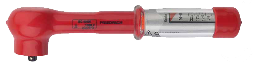 Friedrich 1/4'' Momentsleutel 313 1000V 5-25Nm 205mm