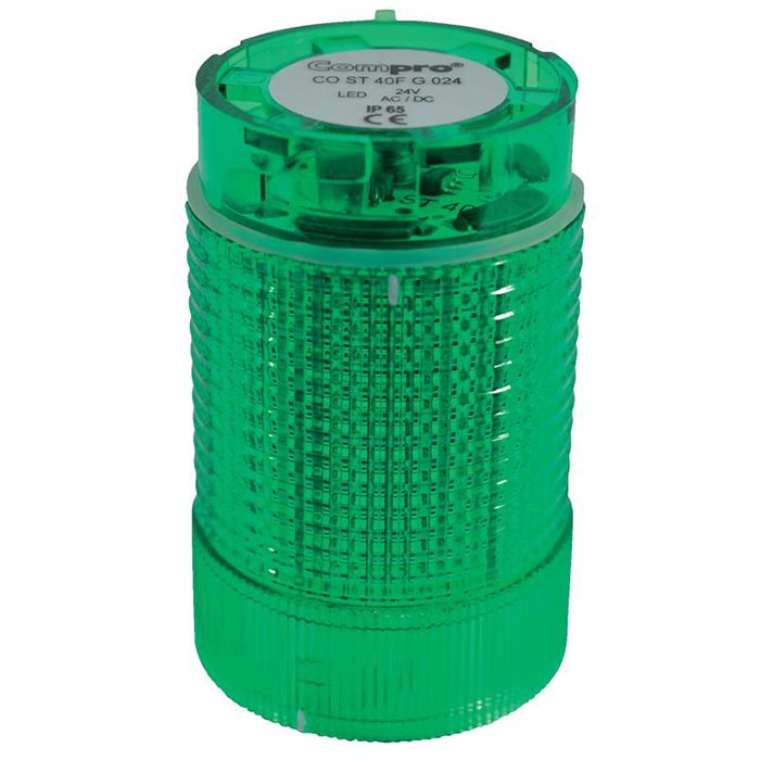 Compro Flitslamp Signaalzuil ST40 LED Element Groen 4F