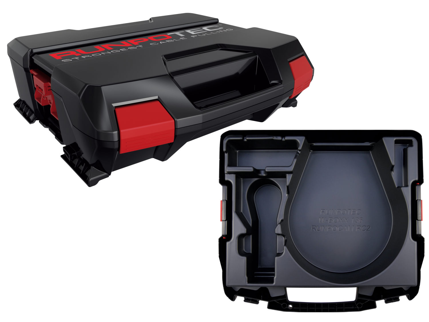 RUNPO Systeemkoffer met RC2 inspectiecamera-inzetstuk