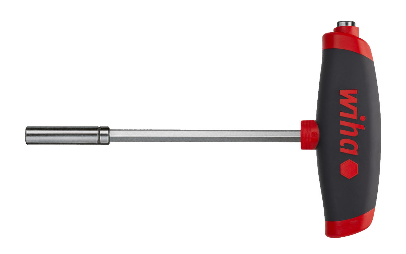 WIHA Inbussleutel met dwarsgreep ComfortGrip 388DS + twee bithouders