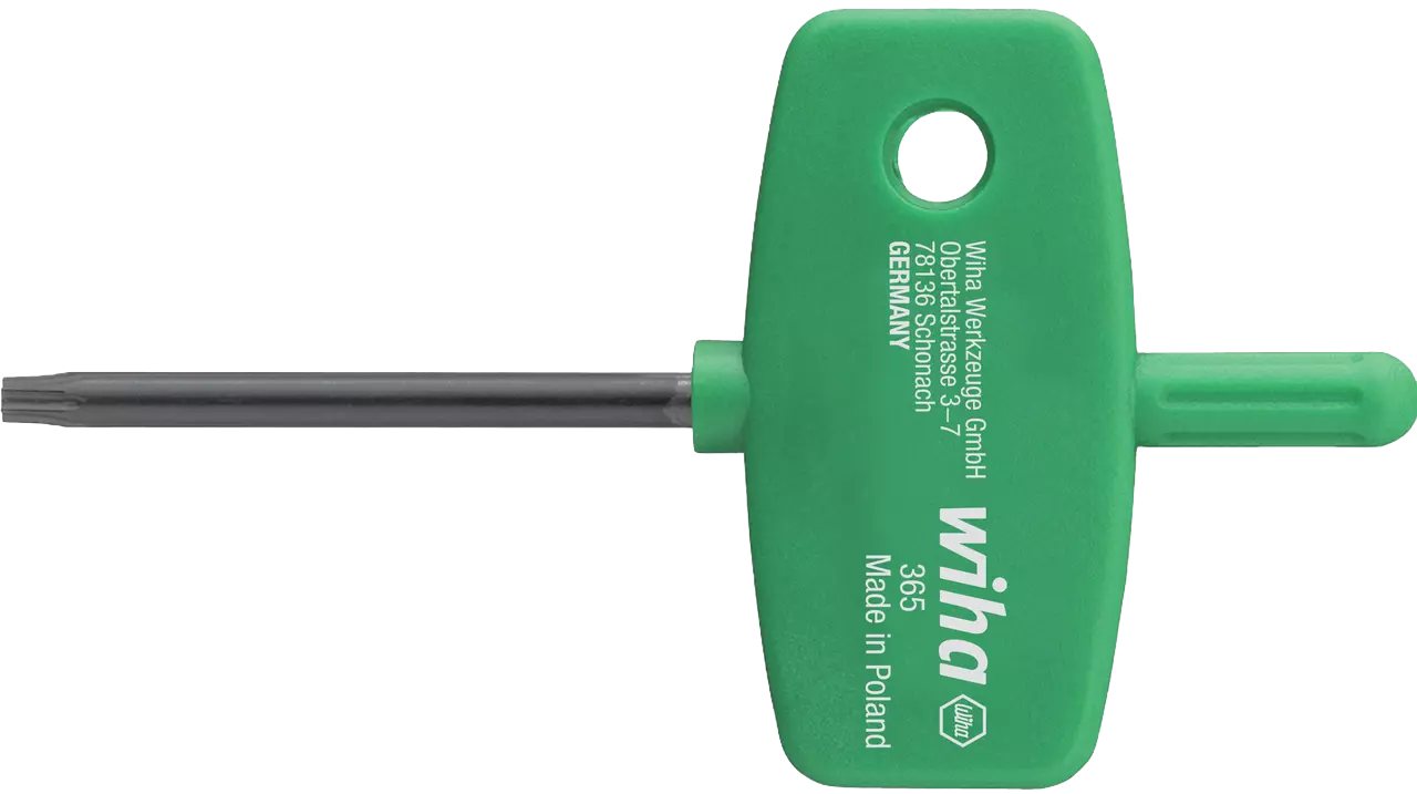 WIHA Sleutelgreep TORXsleutel 365 gezwart T5x35mm