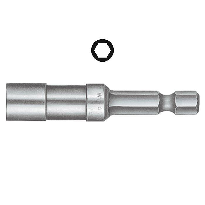 WIHA Magnetische Bithouder 1/4" E 6,3 met Borgring 7140 57mm
