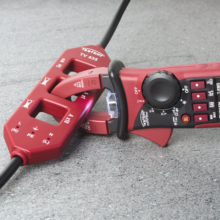 Testboy TV 435 Meetadapter