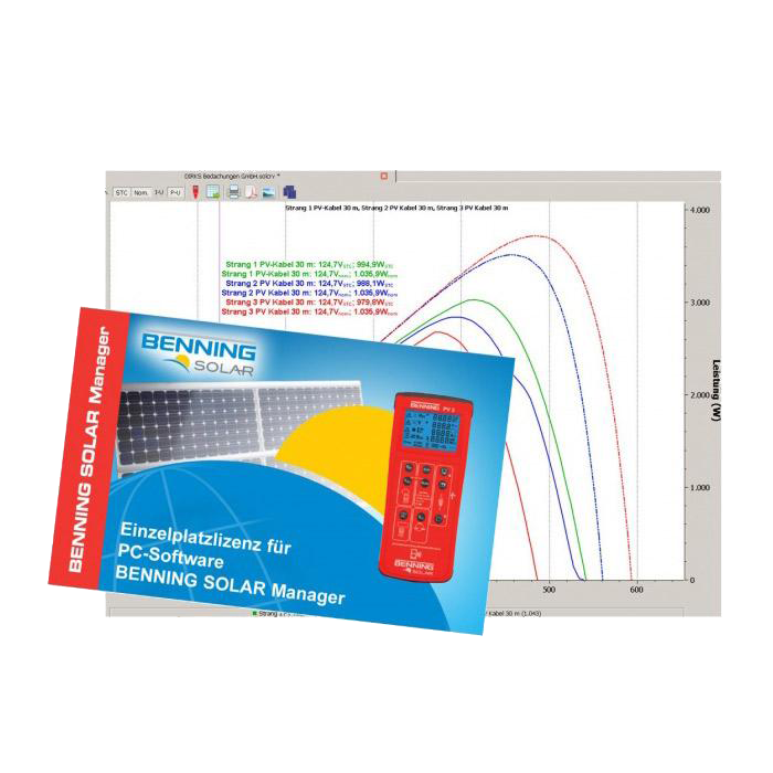 BENNING PC-Software SOLAR Manager