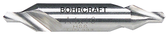 BC Plaatboor dubbelzijdig DIN 333 HSS-G vorm A 60° 4,0mm