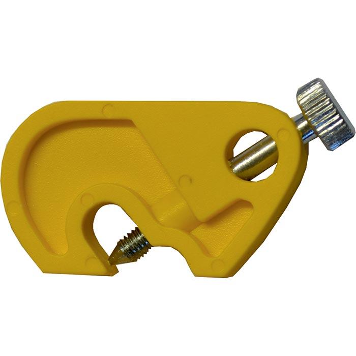 Spectrum Lockout Universele automaten vergrendeling geel Type B 10mm