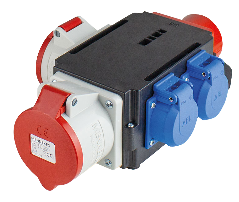 Schwabe CEE MIXO Adapter 400V/16A IP44 5-polig DONAU