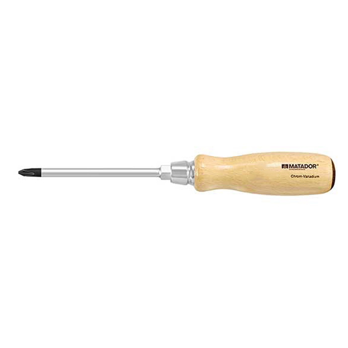 Matador Kruiskopschroevendraaier Hout PH4