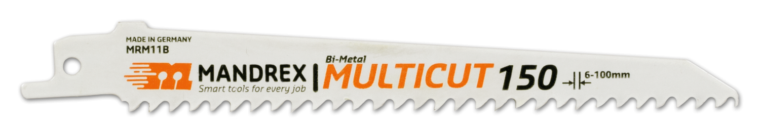 Mandrex Multicut Reciprozaagblad MRM11B 150mm (2 st.)