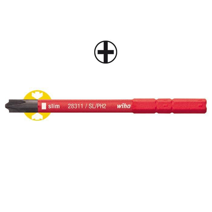 WIHA SlimBit Electric XENO 2831-13 SL/PH2 5.5 Nm