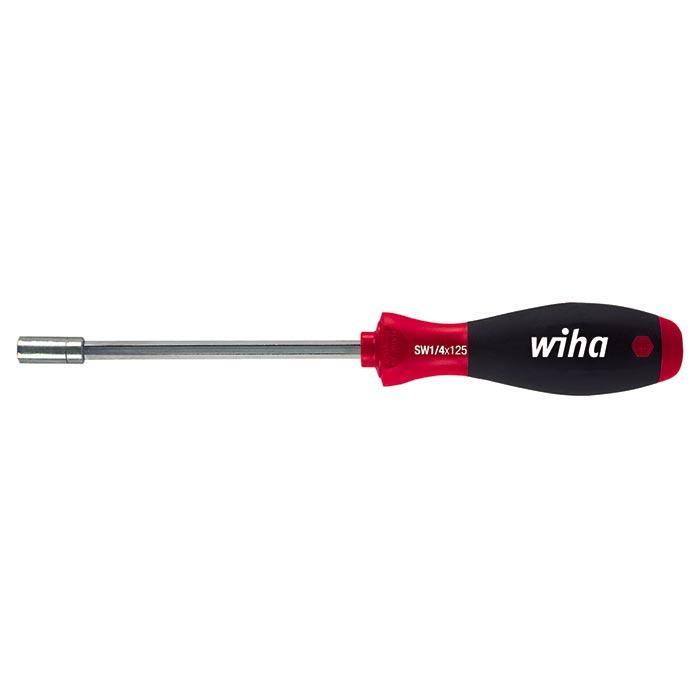 WIHA SoftFinish Bitschroevendraaier 384 1/4" Magnetisch 125mm