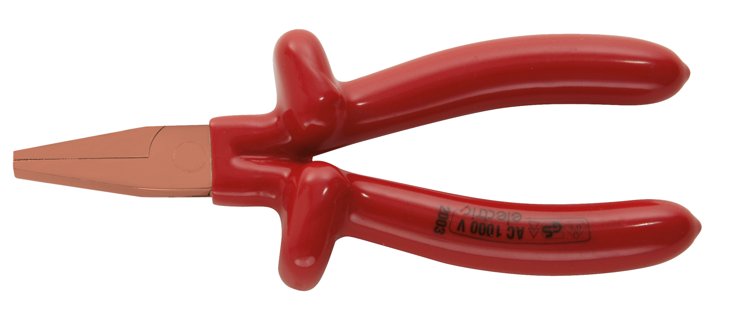 Friedrich Platbektang 1000V VDE volledig dompel geïsoleerd 160mm