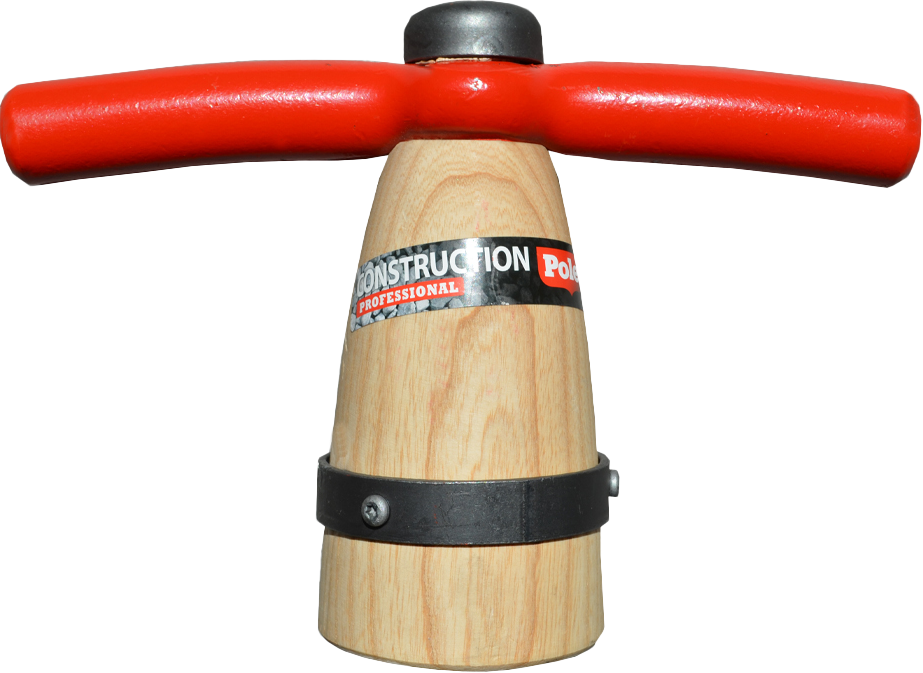 Polet Dallenhamer 3.5Kg met houten blok 195/90/55mm