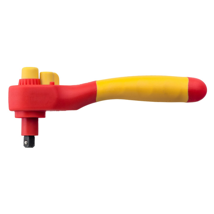 WIHA 3/8" Ratelsleutel voor dopsleutels VDE 1000V 7208NRW