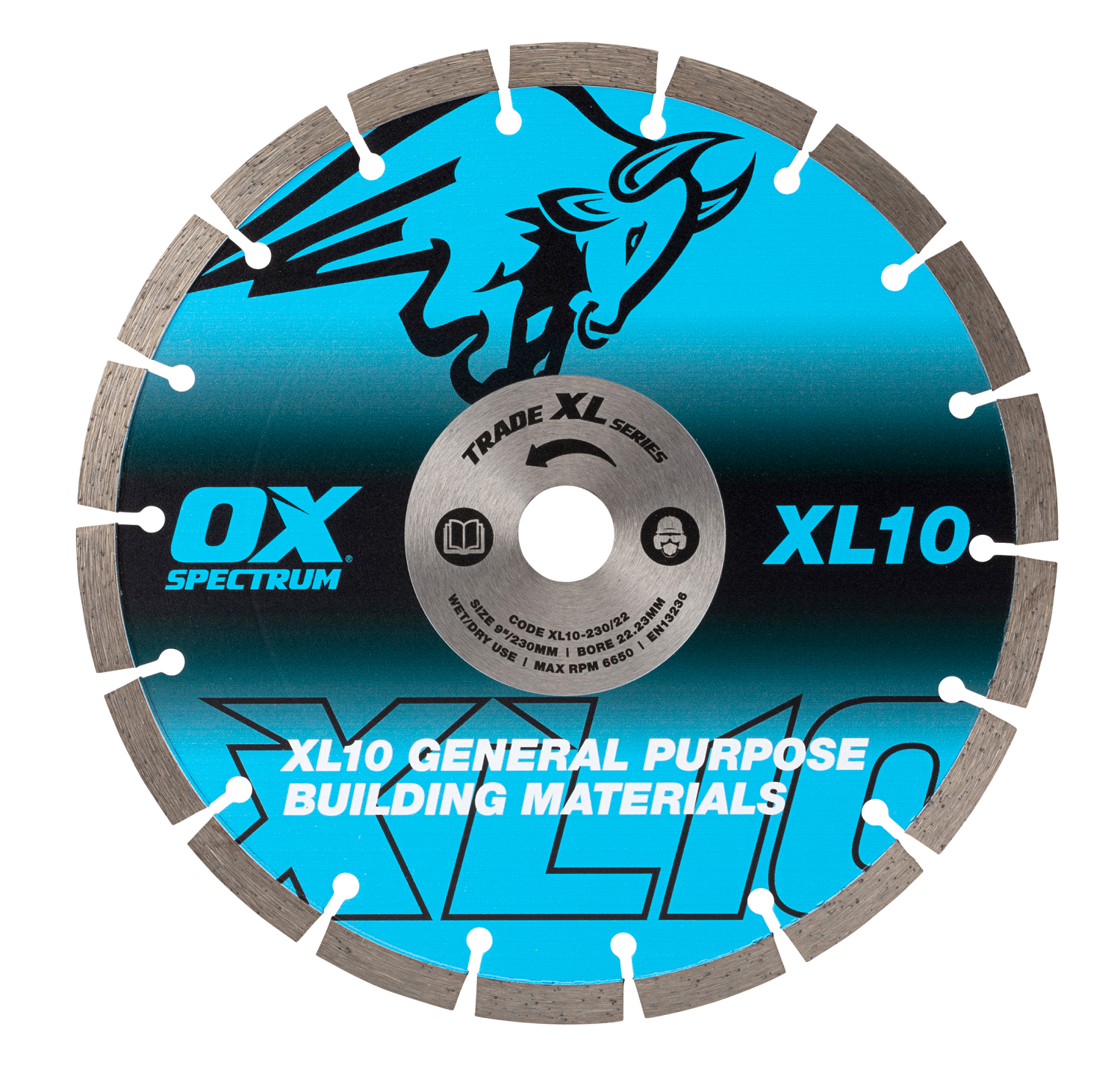 OX Trade Universeel Diamantzaagblad XL-10 230mm