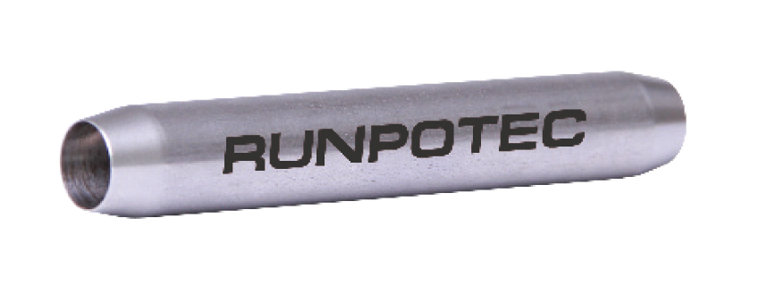 RUNPO RVS Verbindingshuls RTG12 Ø 9 mm
