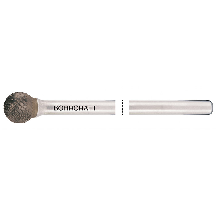 BC Stiftfrees HM vorm D kogelvorm kruisvertanding Z3-X TiALN 12,0mm x 175mm