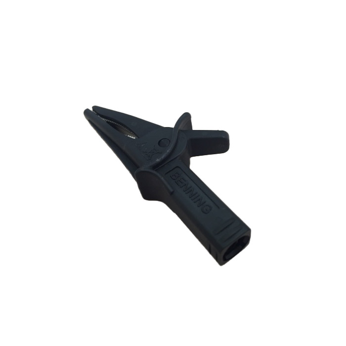 BENNING Krokodillenklem Zwart t.b.v. TRITEST® pro