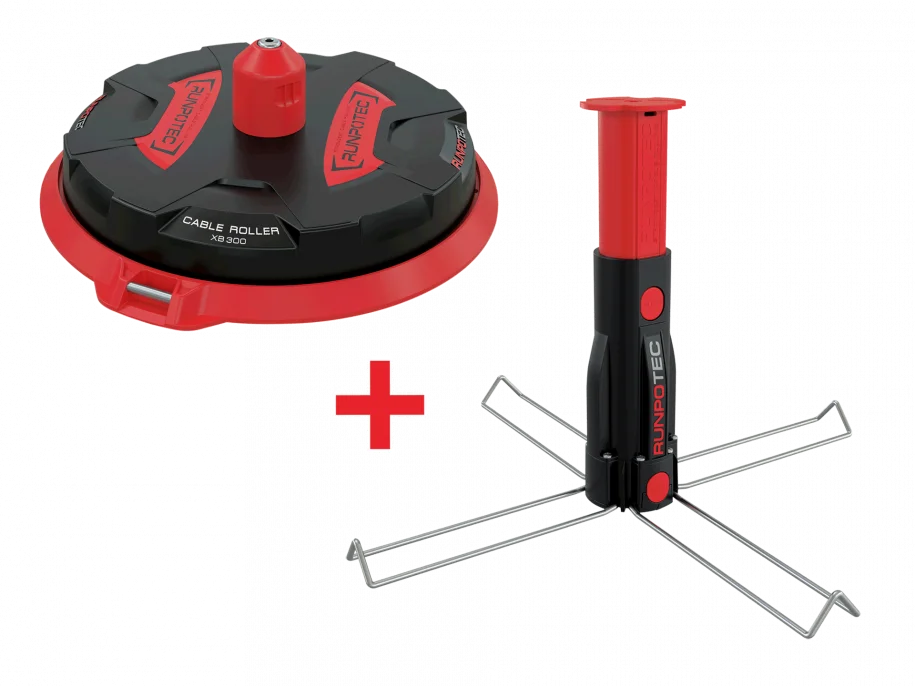 RUNPO Kabelafroller X Board XB300 met Centreerdoorn.png