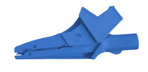 BENNING Krokodillenklem Blauw t.b.v. IT 130