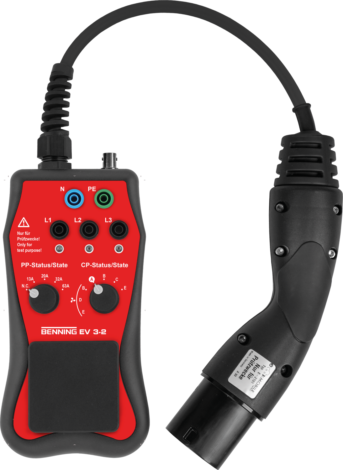 BENNING EV 3-2 Laadstation Meetadapter