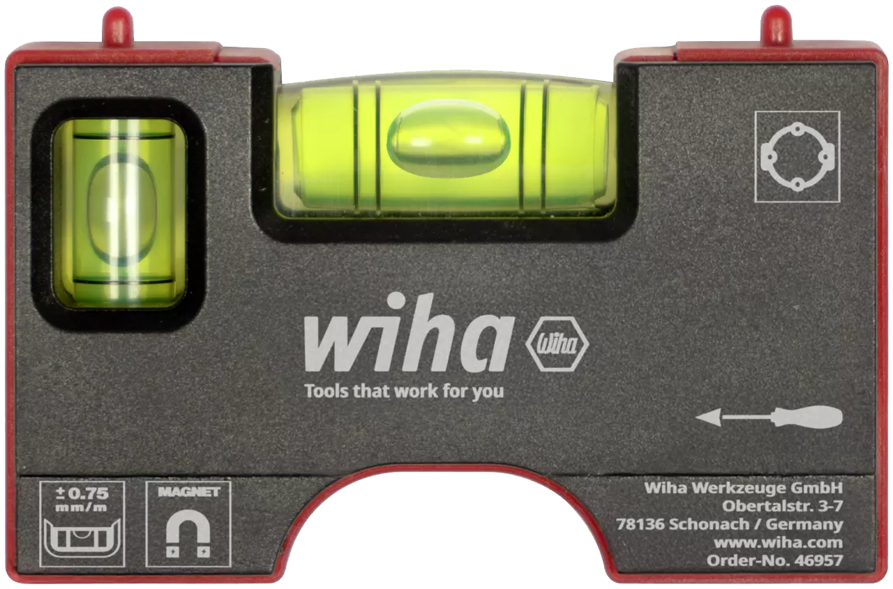WIHA Mini Waterpas Magnetisch 246 80mm