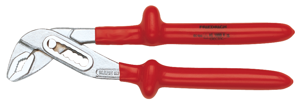 Friedrich Waterpomptang doorgestoken 1000V dompel geïsoleerd 250mm