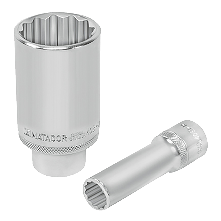 Matador 1/2" Twaalfkantdop lang 13mm