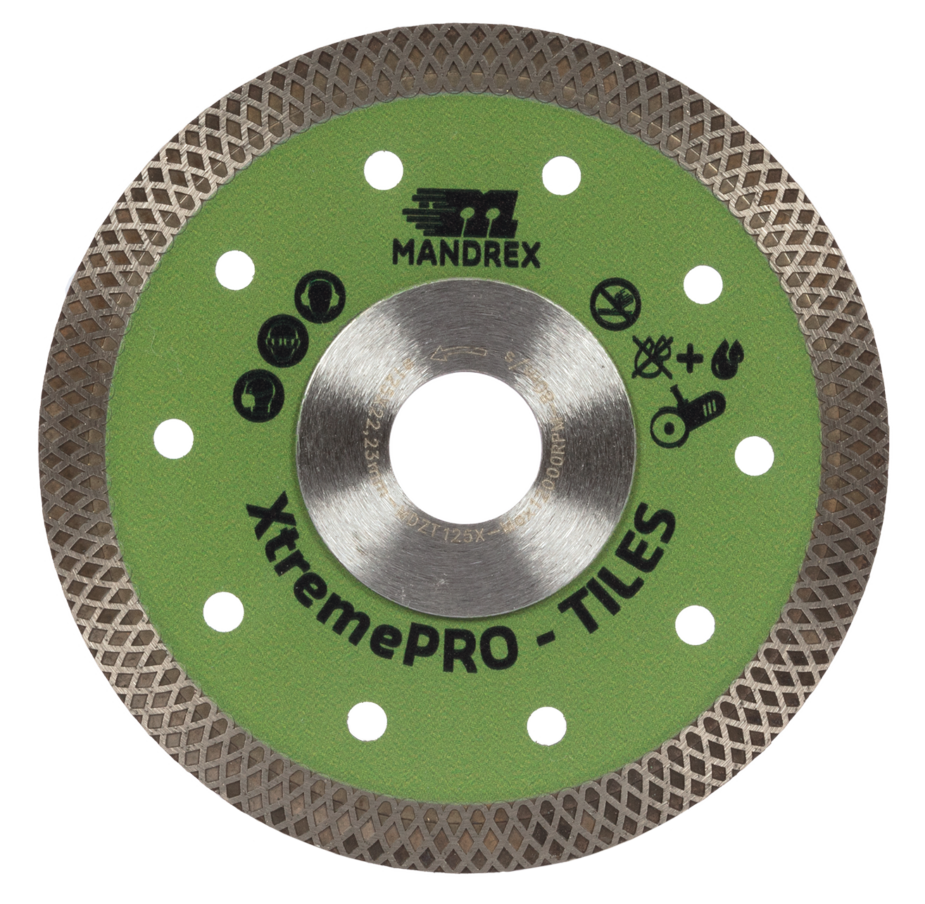 Mandrex Tegels XtremePro Diamantzaagblad MDZT115X 115mm