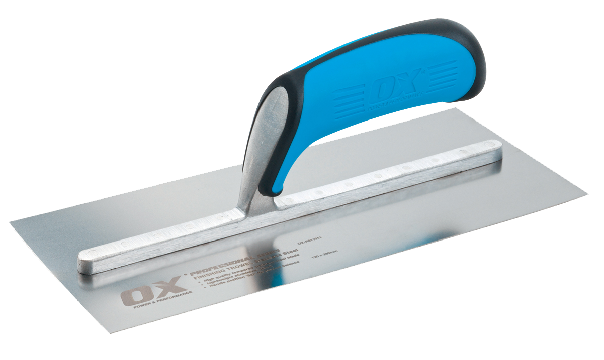 OX Pro RVS Pleisterspaan Duragrip 127 x 356mm